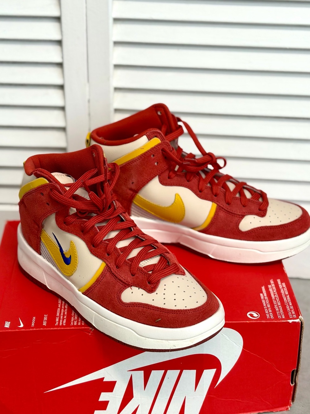 NIKE DUNK HIGH UP SNEAKERS SHOES WOMEN 9.5